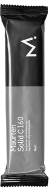 Maurten Solid 160C Kakao Energieriegel - 12er Box mit Mini-Riegeln auf Hafer- Reisbasis - Power Bar mit 40g Kohlenhydrate für Fahrradfahren und Marathon - ballaststoffarm, vegan & glutenfrei