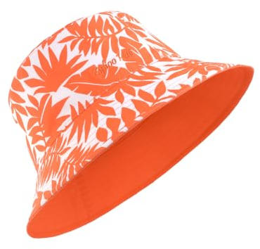 Zylioo XL-XXL Reversibel Anglerhut Fischerhut Druck für Großen Kopf,Mode Bunt Sonnenhut Sommerhut Outdoor-Hut für Größe 63cm
