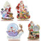 JISHSHAY 4 Pack Santa Claus Diamond Painting Tabletop Decoration Diamond Art Desktop Ornaments Special Shape Diamond Art Kits for Adults Diamond Painitng Kits Diamond Painting Accessories Home Decor