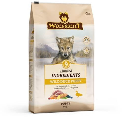 WOLFSBLUT Limited Ingredients WILD Duck Puppy 9 kg