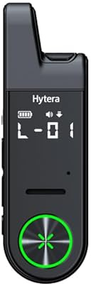 Hytera S1 Mini UHF Professionelles Mini-Funkgerät - Ultraleichtes Walkie-Talkie 430-470 MHz 1W Business-Intercom USB-C