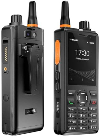 POC Zello Walkie Talkie, F41 4G Mobiltelefon MT6739 Quad Core 1GB+8GB IP54 Wasserdicht Robustes Smartphone PPT NFC SOS GPS Kamera Dual SIM 4600mAh Android 8.1 (F41)