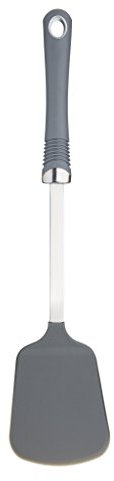 KitchenCraft Professional Solid Nylon Cooking Turner with Soft-Grip Handle, 36 cm (14)