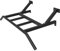 GORILLA SPORTS® Profi Klimmzugstange - Wandmontage, Multigriff, 122 x 51 x 34 cm, Stabil, inkl. Montagematerial, Stahl, Schwarz - Pull Up Bar, Turnstange, Reckstange, für Zuhause