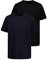 JP 1880 Camisetas, básicas, Pack de 2, Cuello en V, Manga al Codo, hasta la 8 XL Negro 5XL 711318130-5XL