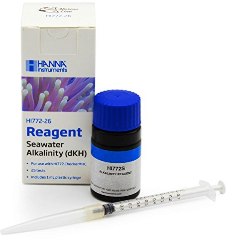 Hanna Instruments HI772-26 HI755-26 Alkalinitätsprüfer Reagenzprodukt (25 Tests)