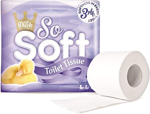 Little Duck So Soft 3Ply Toilet Tissues 45 Rolls (9 Rolls x 5 Pack) (Soft White)