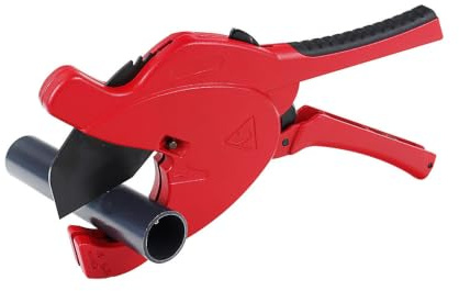 Dönges Profi Rohrschere für Kunststoffrohre/Verbundrohre, für Rohr-Ø bis 63 mm (Rohrschere Rohrschneider SANPRO Rohrabscheider)
