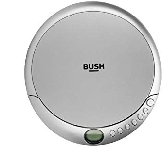 Bush Ltd Bush Jog Proof - Lettore CD portatile, colore: Argento