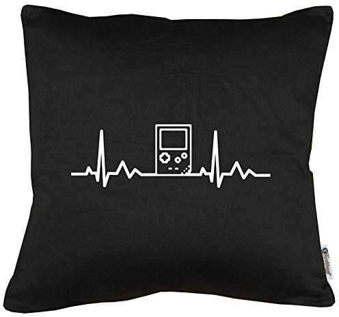 TShirt-People Herzschlag Gameboy Kissen mit Füllung 40x40cm