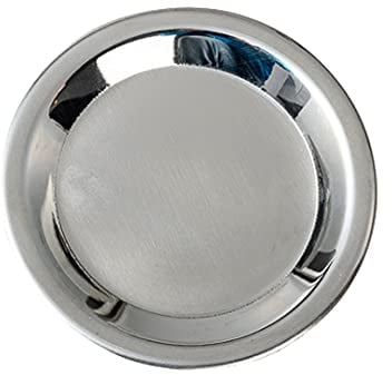 NKlaus Räucherplatte Edelstahl ? 7cm Räucherzubehör für Weihrauch Räucherwerk Plättchen 10934