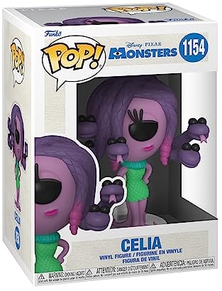 Funko Pop! Disney Pixar: Monsters Inc 20th - Randall - Celia - Monster AG, die - Vinyl-Sammelfigur - Geschenkidee - Offizielle Handelswaren - Spielzeug Für Kinder und Erwachsene - Movies Fans