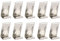 60 Pièces Photo Cadre Photo en Métal Printemps Tour Clip Cintre Tableau Accroché Outil Ton 3D Imprimante Galss Lit Clips Titulaire Crochets Matériel Accessoires
