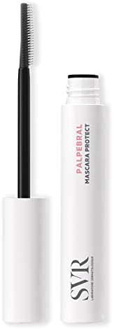 SVR PALPEBRAL Mascara Protect für empfindliche Augen mit natürlichen Pigmenten, Hyaluronsäure, Jojobaöl, verlängernde und stärkende Formel, Schwarz, 9 ml