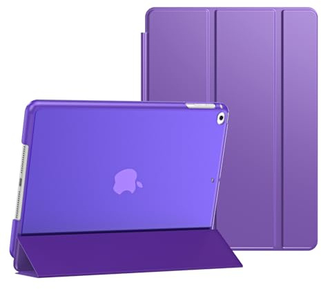 Case For Apple iPad Mini 4th Generation (2015) and For Apple iPad Mini 5th Generation (2019) Smart Magnetic Stand Cover with Auto Wake/Sleep (Purple)