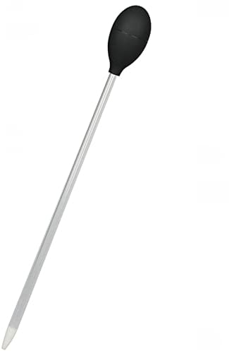 WanFengXue Aquarium Coral Feeder Black Acrylic Marine Fish Reef Feeding Tube 30cm Long Dropper Multifunctional Fish Feeder Tool for Most Aquarium Organisms