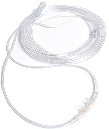 Oxygen Glasses I Nose Glasses for Adults I with Nose Bridge I with 2.1 m Tube I No Slip Through Nose Bridge I Comfortable to Wear I Suitable for All Oxygen Devices (10)