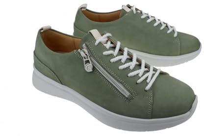 Ganter Damen KIRA Sneaker, Salbei, 40 EU X-Weit