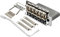 Wilkinson WOV03 54mm Vintage Chevalet Tremolo Bridge Vibrato 6 Vis pour Guitare électrique Squier/Mexico Fender/MIJ Strat, Chrome
