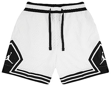 NIKE Herren Df SPRT Dmnd Shorts, White/Black, M EU