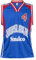 Champ Dejan Bodiroga 4 Jugoslawien Basketball Blaues Trikot ärmellos Sport Retro M
