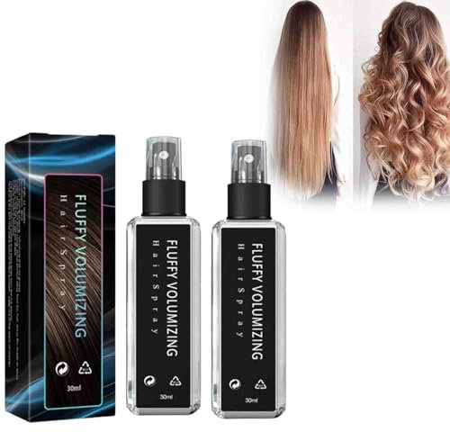 Analoguey Hair Protein Hair Thickener, Natural Plant Protein Hair Thickening Spray,Texture Spray for Hair Volume,Fluffy Volumizing Hair Spray,Volumizer Hair Spray for Fine Thin Hair,Non Sticky (2 pcs)