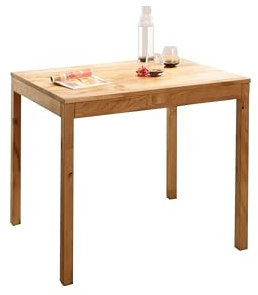 möbelando Esstisch >TI-0650< ib Wildeiche massiv geölt - 110x75x70cm (BxHxT)