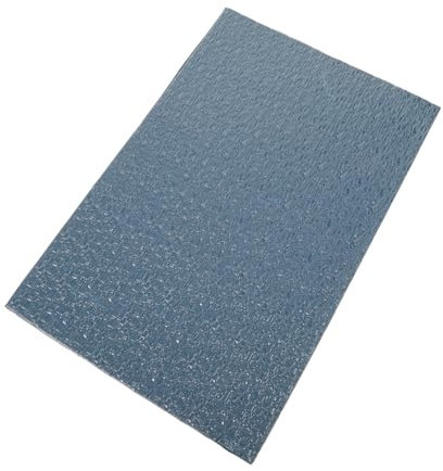 KICHOUSE 1 Foglio Piastrelle Modello Materiali Per Modellismo Architettonico Accessori Per La Casa Delle Bambole in Miniatura Piastrella Di Sfondo Della Casa Delle Bambole Plastica Blue