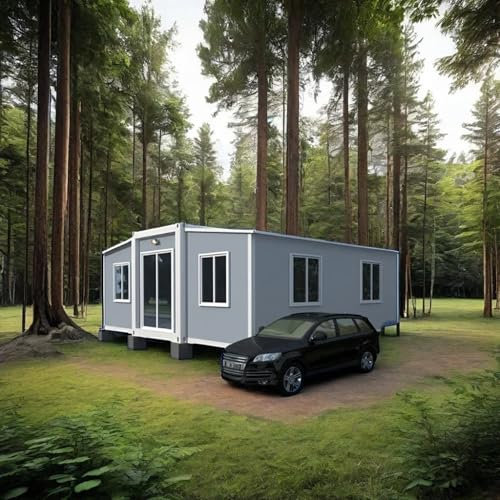Casa prefabbricata Casa prefabbricata di lusso Mobile Modulare Container House Tiny Home prefabbricata Living, 20ft 40ft