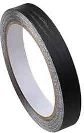 Cinta de sellado autoadhesiva de PVC de madera negra de 2,5 cm x 10 m, cinta de sellado autoadhesiva para restauración de muebles