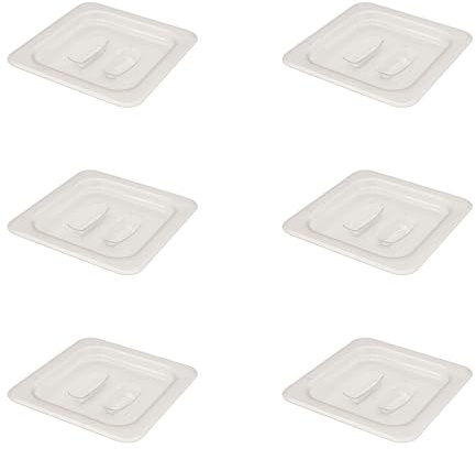 AcMax 6 coperchi in policarbonato GN 1/6 contenitore Gastronorm, contenitore GN, in plastica