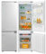 Frigorifero Combinato, Frigorifero Combinato Doppia Porta 248L, Classe Energetica F, Congelatore 68L, Frigorifero 181L, Design Slim, Porte Reversibili, LED, Master Kitchen MKRF320ISTF
