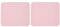 Rfeeuubft 2X Mouse Mat Computer Mouse Silicone Gel Mouse Pad Ultra-Thin Laptop Computer, Pink
