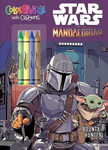Star Wars the Mandalorian - Bounty Hunter: Colortivity With Crayons