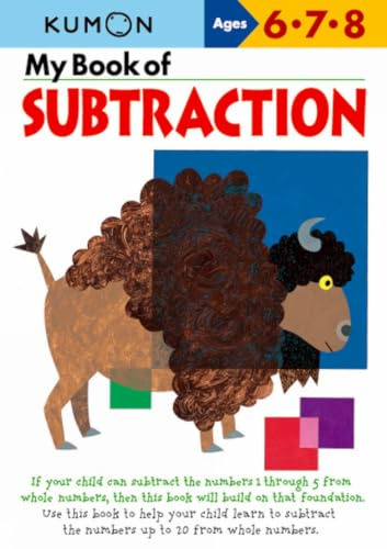 My Book of Subtraction (Kumon Workbooks)