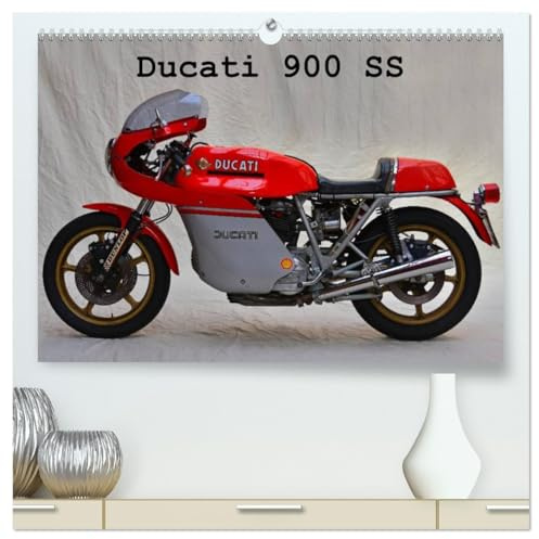 Ducati 900 SS (hochwertiger Premium Wandkalender 2026 DIN A2 quer), Kunstdruck in Hochglanz: eine schnelle Italienerin (CALVENDO Mobilitaet)