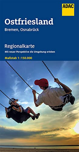 ADAC Regionalkarte 04 Ostfriesland 1:150.000: Bremen, Osnabrück