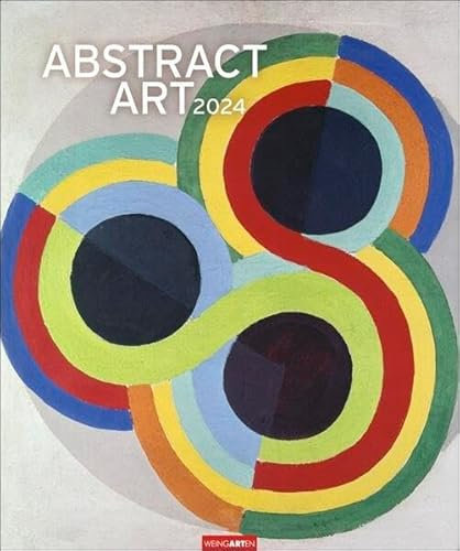 Abstract Art Edition-Kalender 2024. Kunstkalender im Großformat mit Meisterwerken abstrakter Kunst. Hochwertiger Wandkalender für Kunstliebhaber. 46x55 cm