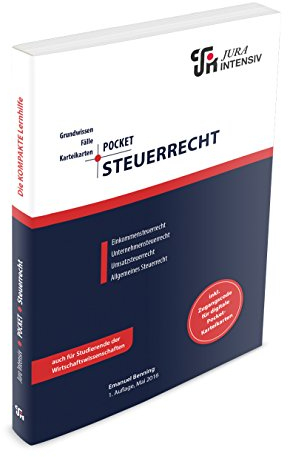 Pocket Steuerrecht: Grundwissen - Fälle - Klausurhinweise - 48 Karteikarten (Pocket / Die kompakte Lernhilfe)