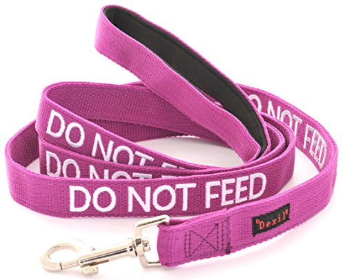 Dexil DO NOT FEED FriendlyDogCollars Colour Coded Dog Accident Prevention Leads 1.2m Prevents Dog Accidents By Letting Others Know Your Dog In Advance Award Winning