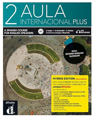 Aula internacional Plus 2 - Edición híbrida - Edición inglesa - Libro del alumno. A2: Student's book + Exercise book +Mp3 2 (A2) (English) ED