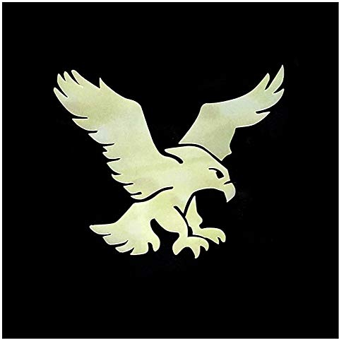 Inlaystickers für Gitarren & Bass - Jerry Garcia (Grateful Dead) Eagle - Weiß Perle, B-189GA-WT