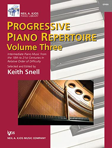 GP484 - Progressive Piano Repertoire - Volume 3