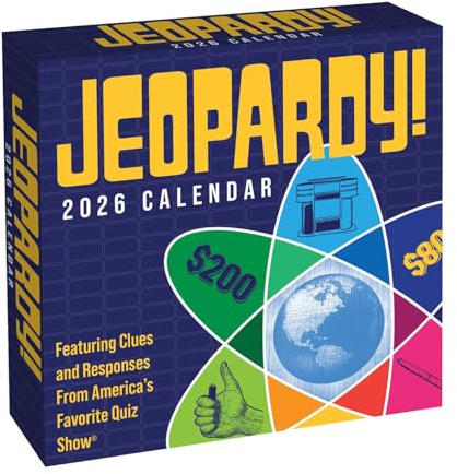 JEOPARDY! 2026 Day-to-Day Calendar: Featuring Clues and Responses From America's Favorite Quiz Show®
