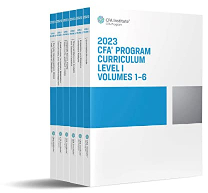 2023 CFA Program Curriculum Level I Box Set