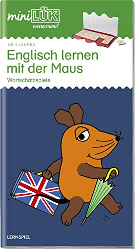miniLÜK: Kindergarten/Vorschule - Englisch Englisch lernen mit der Maus: Wortschatzspiele ab 4 (miniLÜK-Übungshefte: Kindergarten)