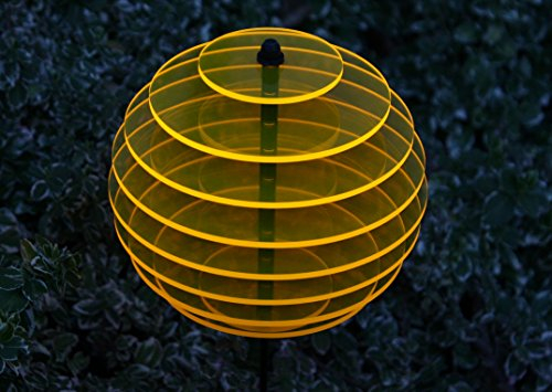 sabro-design Sonnenfänger Kugel Ø15cm (Sonnengelb) Leuchtscheibe Dekoration