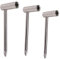Almencla 3Pcs Guitar Truss Rod Wrench Schraubenschlüssel Halsstab-Schlüssel Luthier Werkzeug, 7 mm / 8 mm / 6,35 mm, Silber