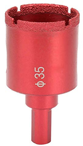 Diamond Hole Saw,Brazed Drill Bit Hole Opener for Drilling Marble, Concrete, Tile, Glass(35mm)