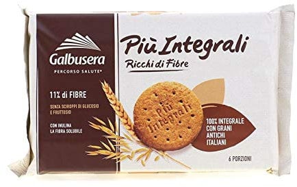 3 x 330gr GALBUSERA BISCOTTI INTEGRALI GRANI ANTICHI